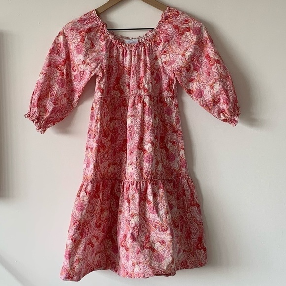 Little English Flutter Puff sleeve dress. Size 8 - Picture 1 of 12